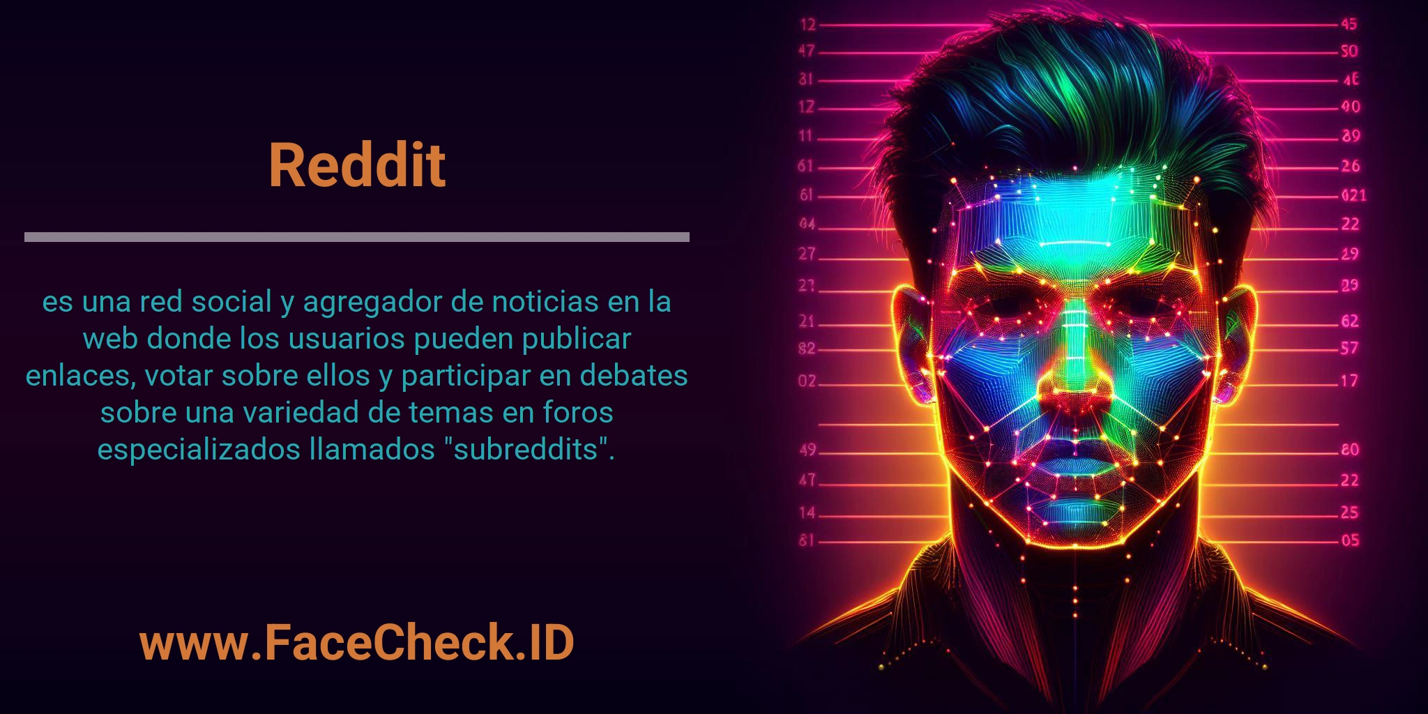 Reddit es una red social y agregador de noticias en la web donde los usuarios pueden publicar enlaces, votar sobre ellos y participar en debates sobre una variedad de temas en foros especializados llamados 