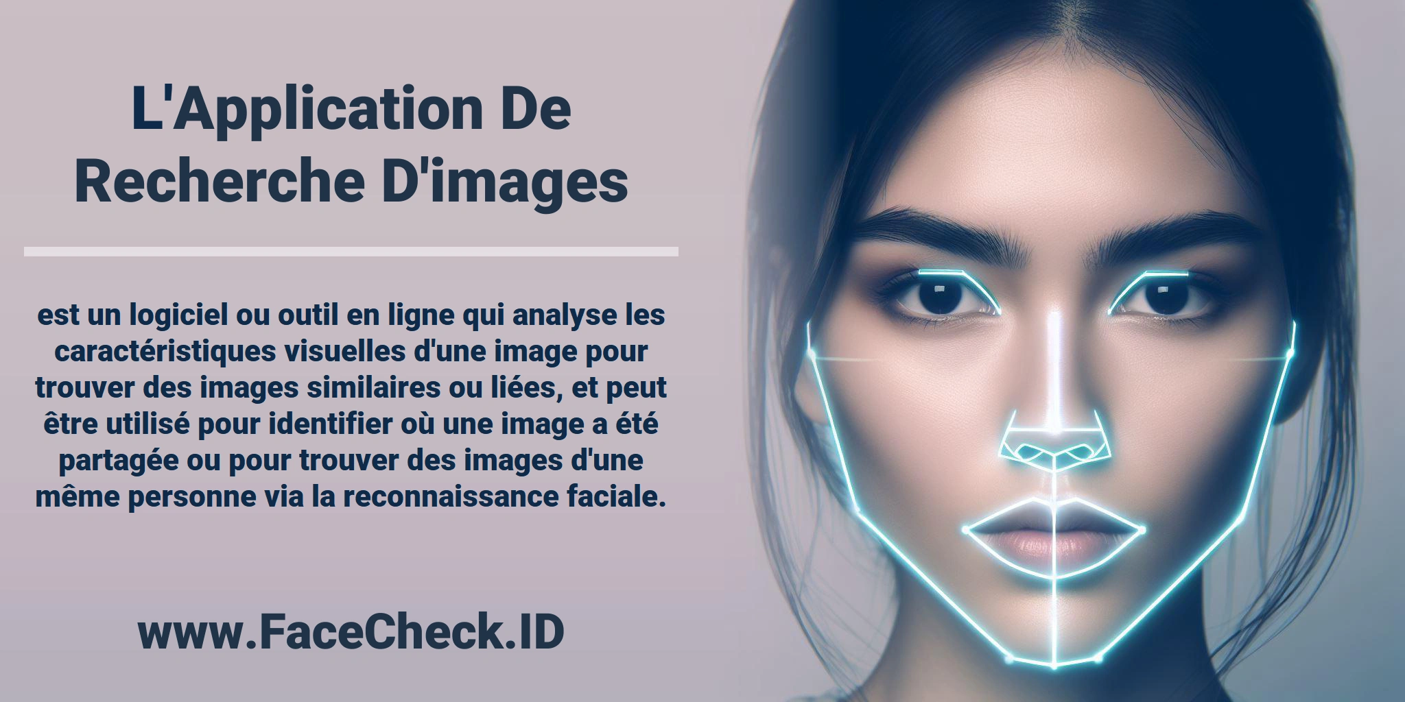 L'<b>Application De Recherche D'images</b> est un logiciel ou outil en ligne qui analyse les caractéristiques visuelles d'une image pour trouver des images similaires ou liées, et peut être utilisé pour identifier où une image a été partagée ou pour trouver des images d'une même personne via la reconnaissance faciale.