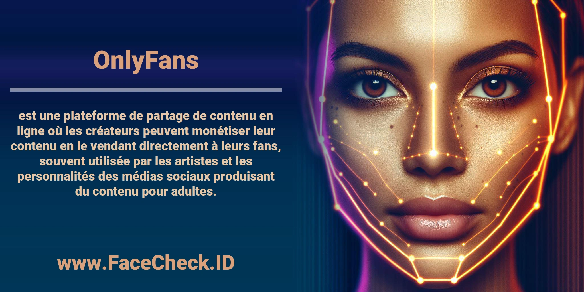 <b>OnlyFans</b> est une plateforme de partage de contenu en ligne où les créateurs peuvent monétiser leur contenu en le vendant directement à leurs fans, souvent utilisée par les artistes et les personnalités des médias sociaux produisant du contenu pour adultes.