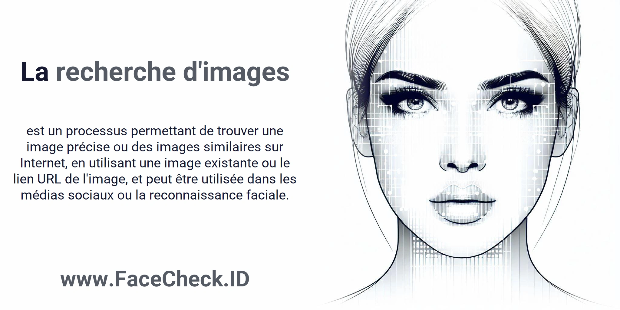 La recherche d'images est un processus permettant de trouver une image précise ou des images similaires sur Internet, en utilisant une image existante ou le lien URL de l'image, et peut être utilisée dans les médias sociaux ou la reconnaissance faciale.