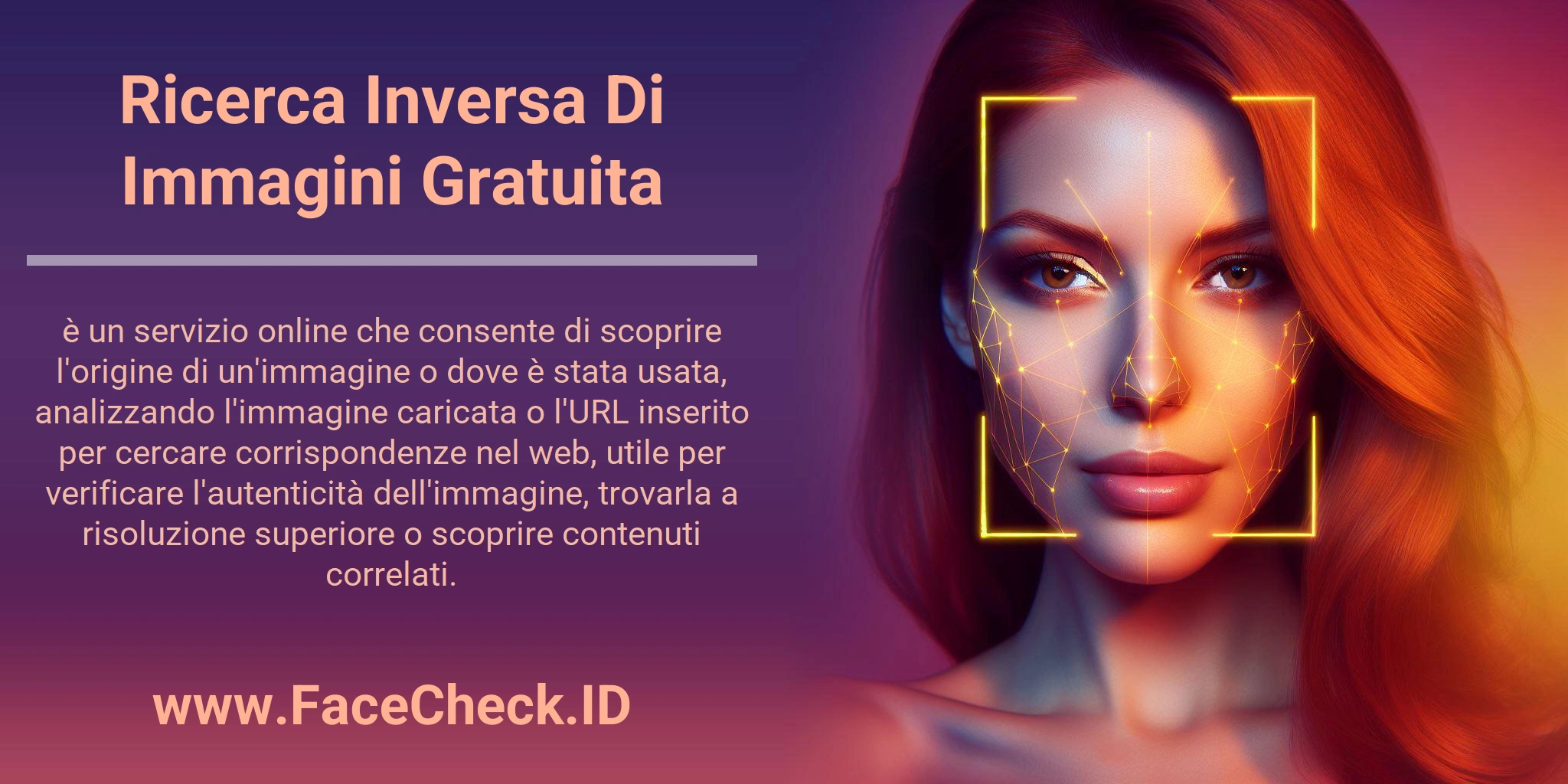 Ricerca Inversa Di Immagini Gratuita è un servizio online che consente di scoprire l'origine di un'immagine o dove è stata usata, analizzando l'immagine caricata o l'URL inserito per cercare corrispondenze nel web, utile per verificare l'autenticità dell'immagine, trovarla a risoluzione superiore o scoprire contenuti correlati.