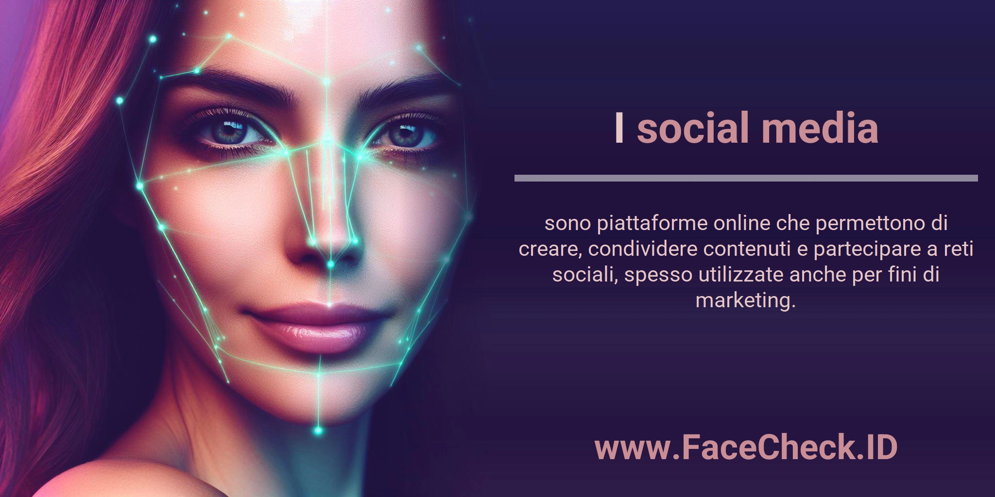 I social media sono piattaforme online che permettono di creare, condividere contenuti e partecipare a reti sociali, spesso utilizzate anche per fini di marketing.
