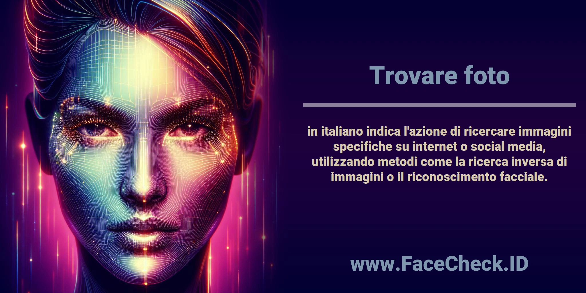 <b>Trovare foto</b> in italiano indica l'azione di ricercare immagini specifiche su internet o social media, utilizzando metodi come la ricerca inversa di immagini o il riconoscimento facciale.