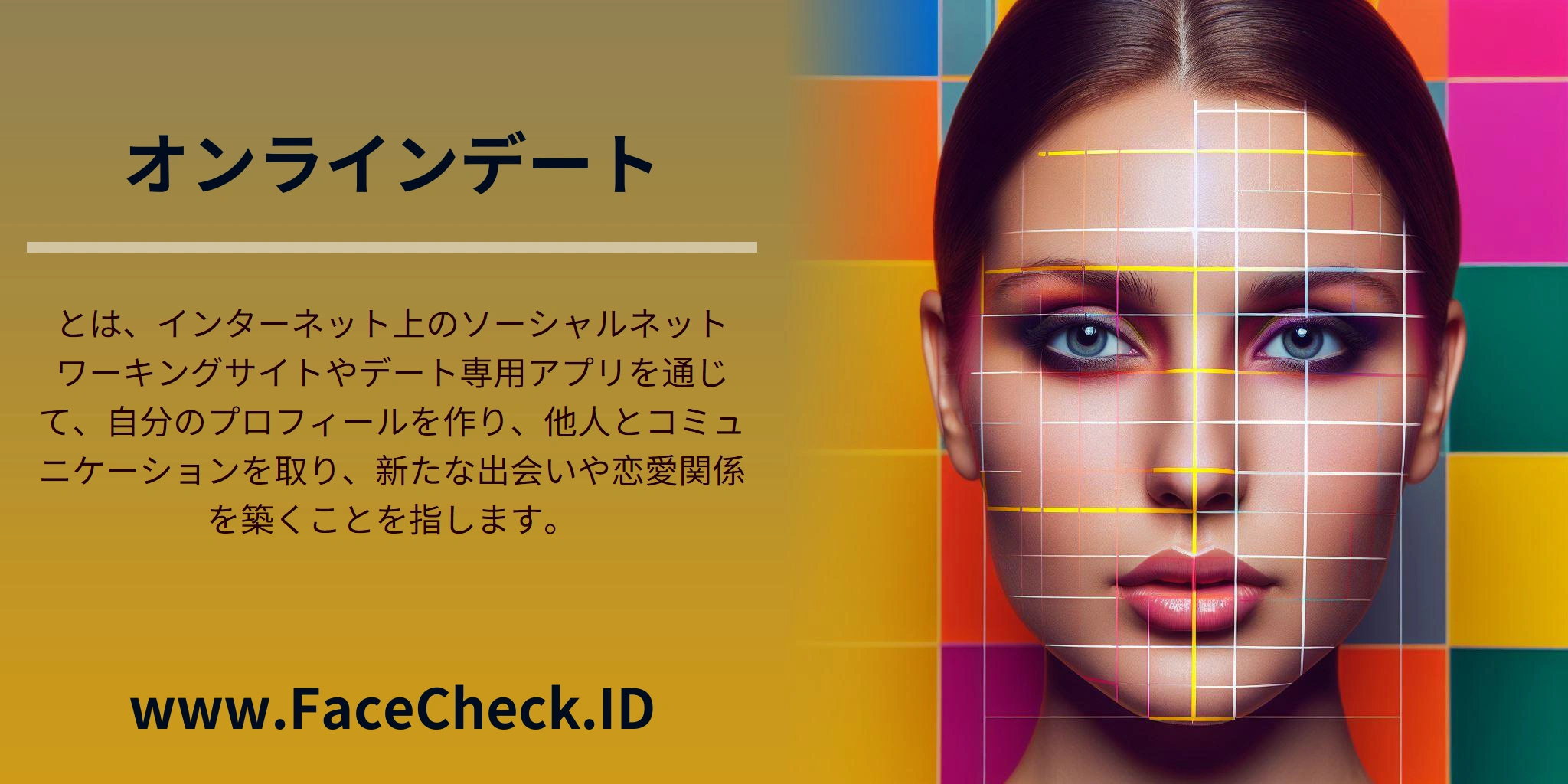 オンラインデートとは、インターネット上のソーシャルネットワーキングサイトやデート専用アプリを通じて、自分のプロフィールを作り、他人とコミュニケーションを取り、新たな出会いや恋愛関係を築くことを指します。