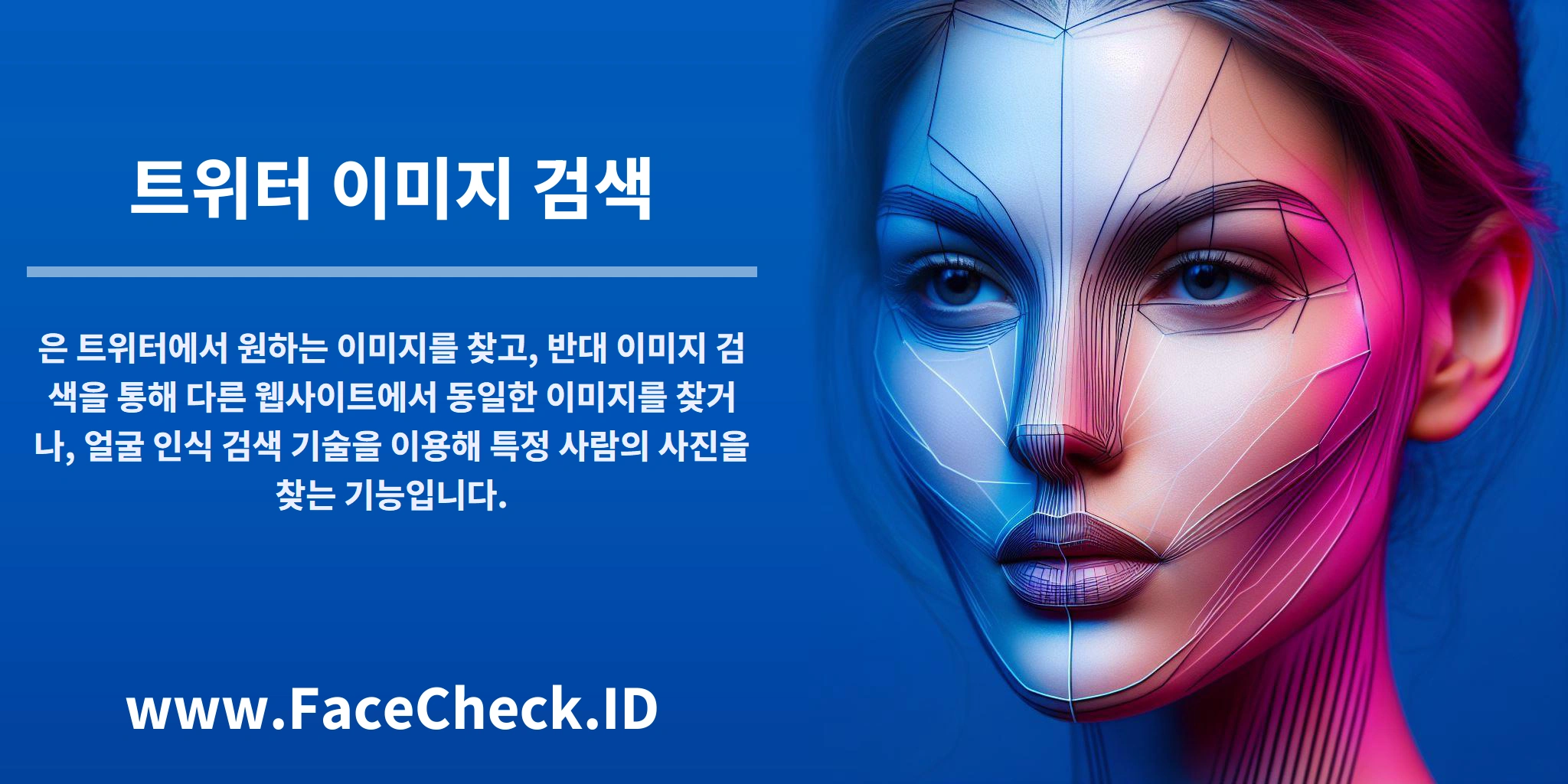 <b>트위터 이미지 검색</b>은 트위터에서 원하는 이미지를 찾고, 반대 이미지 검색을 통해 다른 웹사이트에서 동일한 이미지를 찾거나, 얼굴 인식 검색 기술을 이용해 특정 사람의 사진을 찾는 기능입니다.