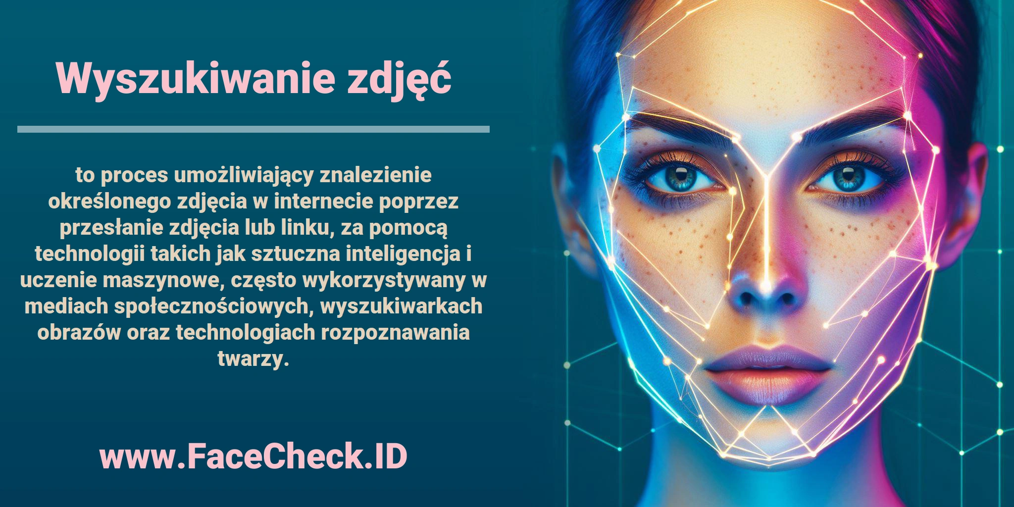 <b>Wyszukiwanie zdjęć</b> to proces umożliwiający znalezienie określonego zdjęcia w internecie poprzez przesłanie zdjęcia lub linku, za pomocą technologii takich jak sztuczna inteligencja i uczenie maszynowe, często wykorzystywany w mediach społecznościowych, wyszukiwarkach obrazów oraz technologiach rozpoznawania twarzy.