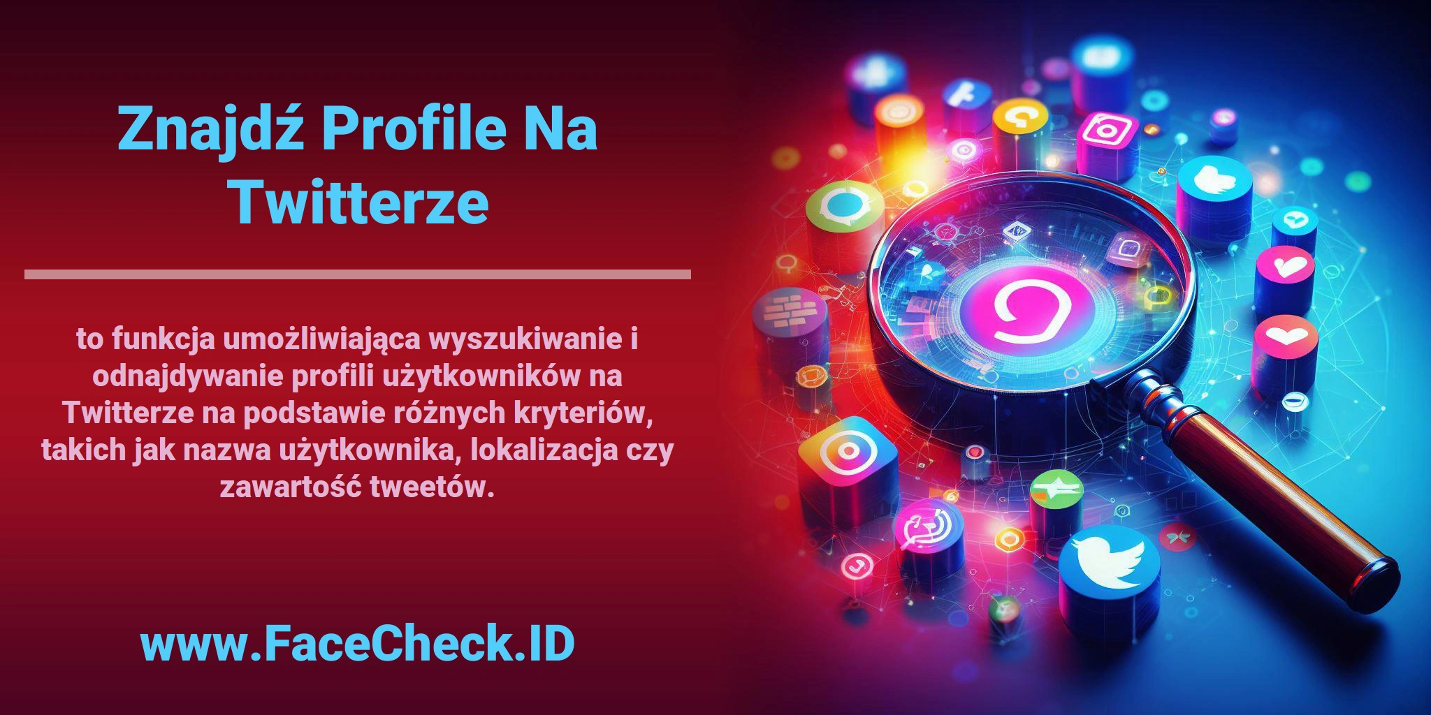 <b>Znajdź Profile Na Twitterze</b> to funkcja umożliwiająca wyszukiwanie i odnajdywanie profili użytkowników na Twitterze na podstawie różnych kryteriów, takich jak nazwa użytkownika, lokalizacja czy zawartość tweetów.