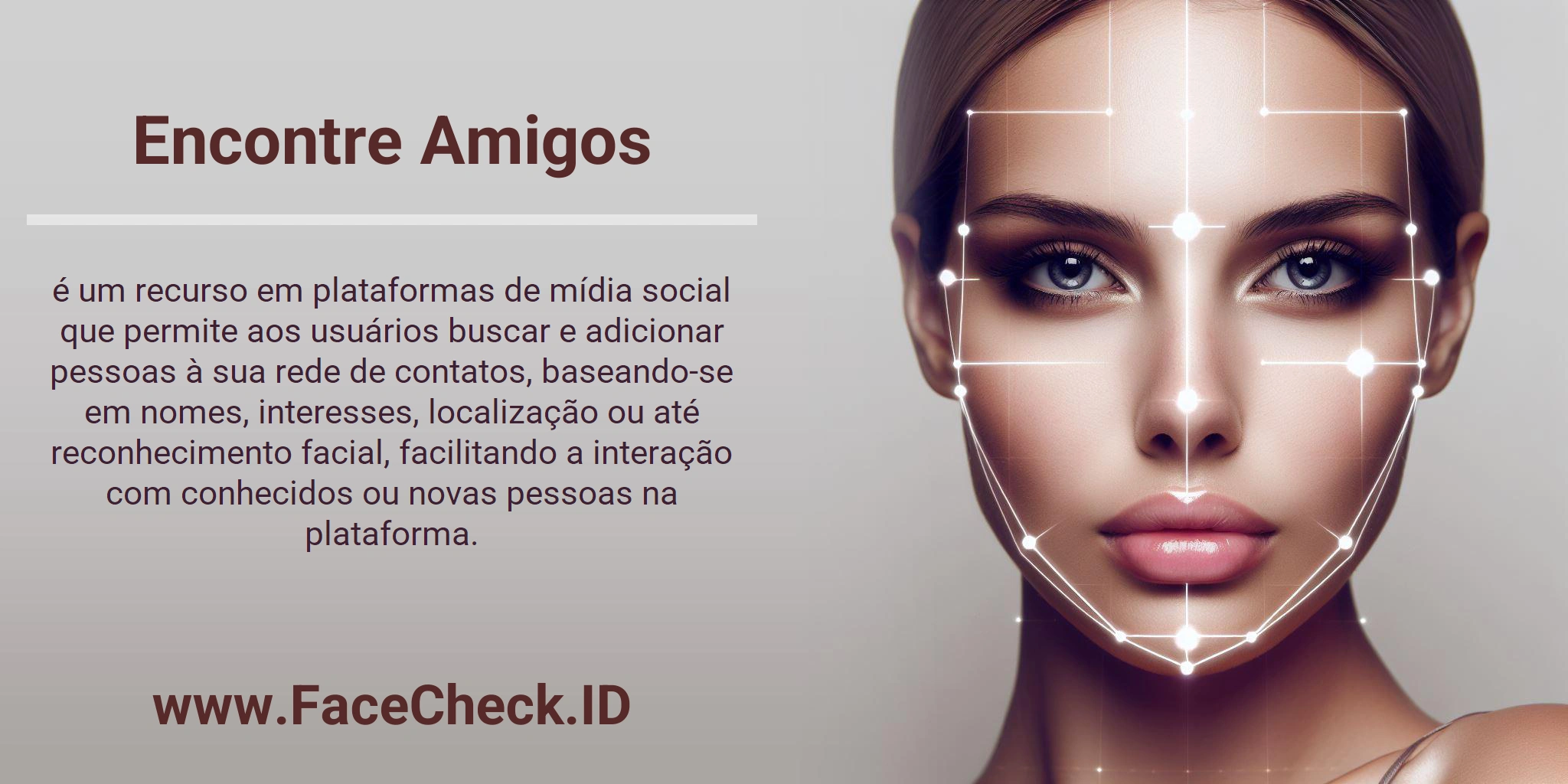 Encontre Amigos é um recurso em plataformas de mídia social que permite aos usuários buscar e adicionar pessoas à sua rede de contatos, baseando-se em nomes, interesses, localização ou até reconhecimento facial, facilitando a interação com conhecidos ou novas pessoas na plataforma.