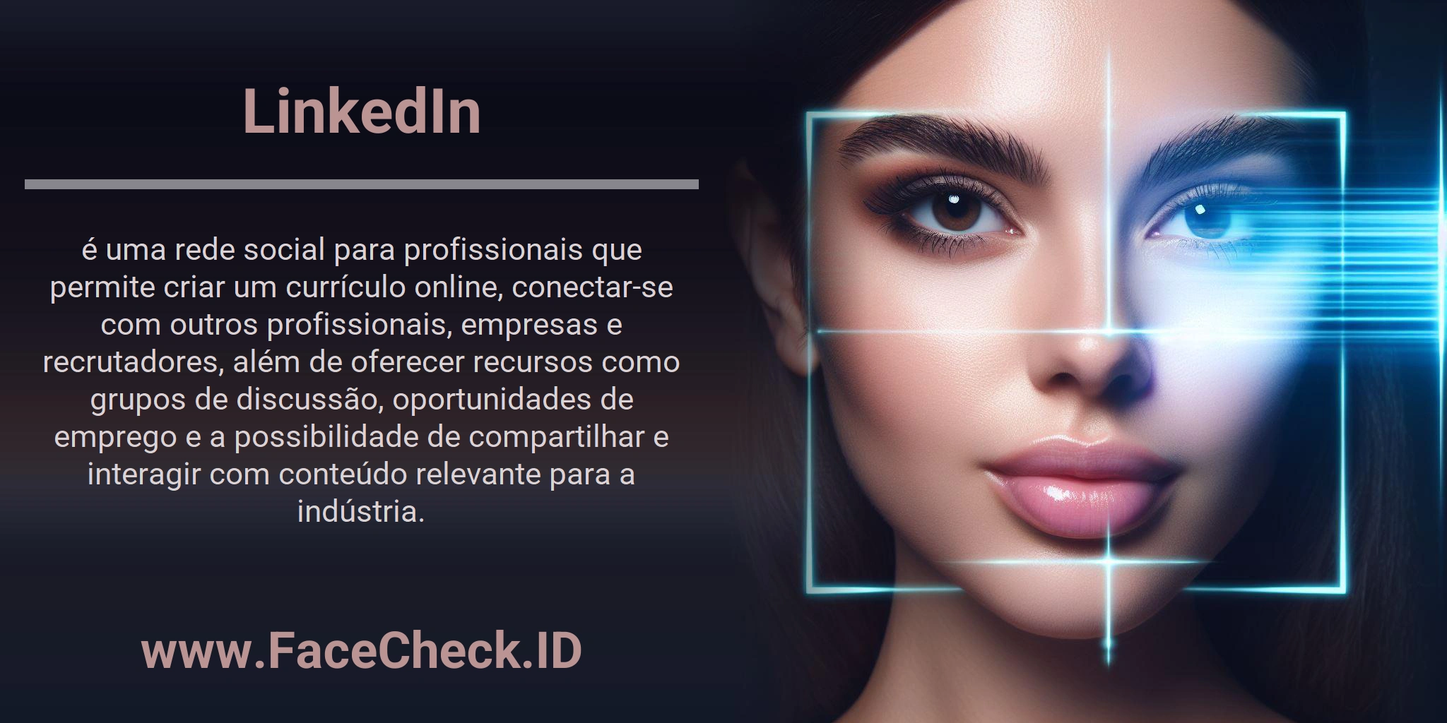 LinkedIn é uma rede social para profissionais que permite criar um currículo online, conectar-se com outros profissionais, empresas e recrutadores, além de oferecer recursos como grupos de discussão, oportunidades de emprego e a possibilidade de compartilhar e interagir com conteúdo relevante para a indústria.