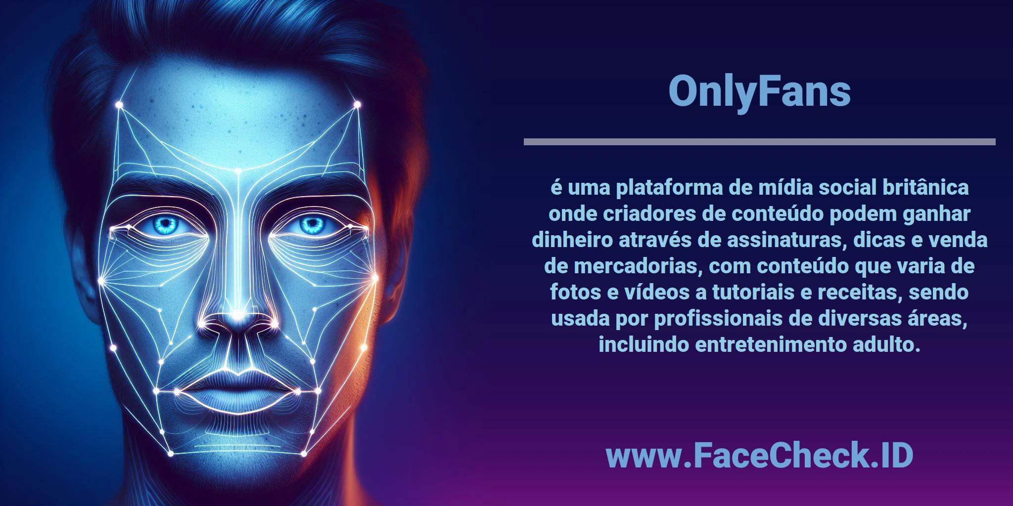 <b>OnlyFans</b> é uma plataforma de mídia social britânica onde criadores de conteúdo podem ganhar dinheiro através de assinaturas, dicas e venda de mercadorias, com conteúdo que varia de fotos e vídeos a tutoriais e receitas, sendo usada por profissionais de diversas áreas, incluindo entretenimento adulto.