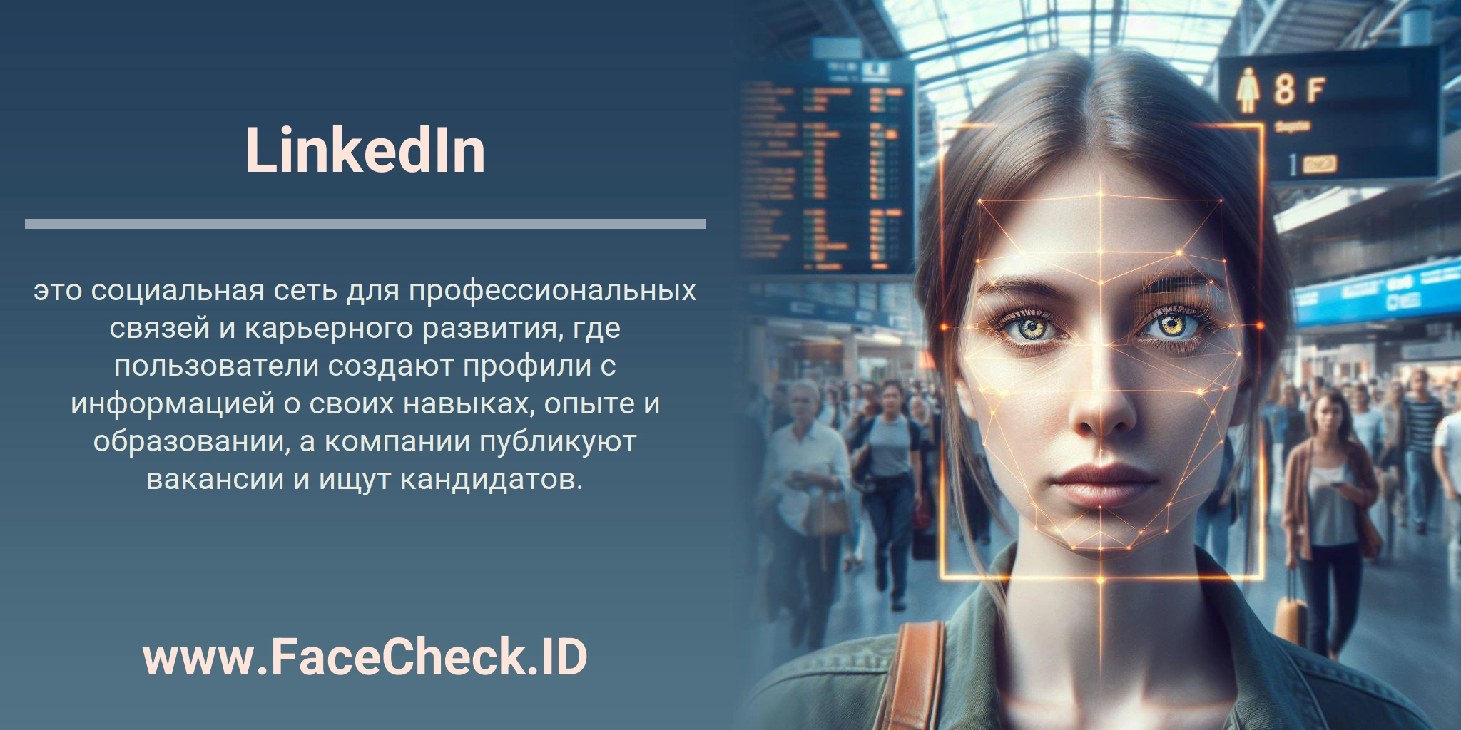 LinkedIn это социальная сеть для профессиональных связей и карьерного развития, где пользователи создают профили с информацией о своих навыках, опыте и образовании, а компании публикуют вакансии и ищут кандидатов.