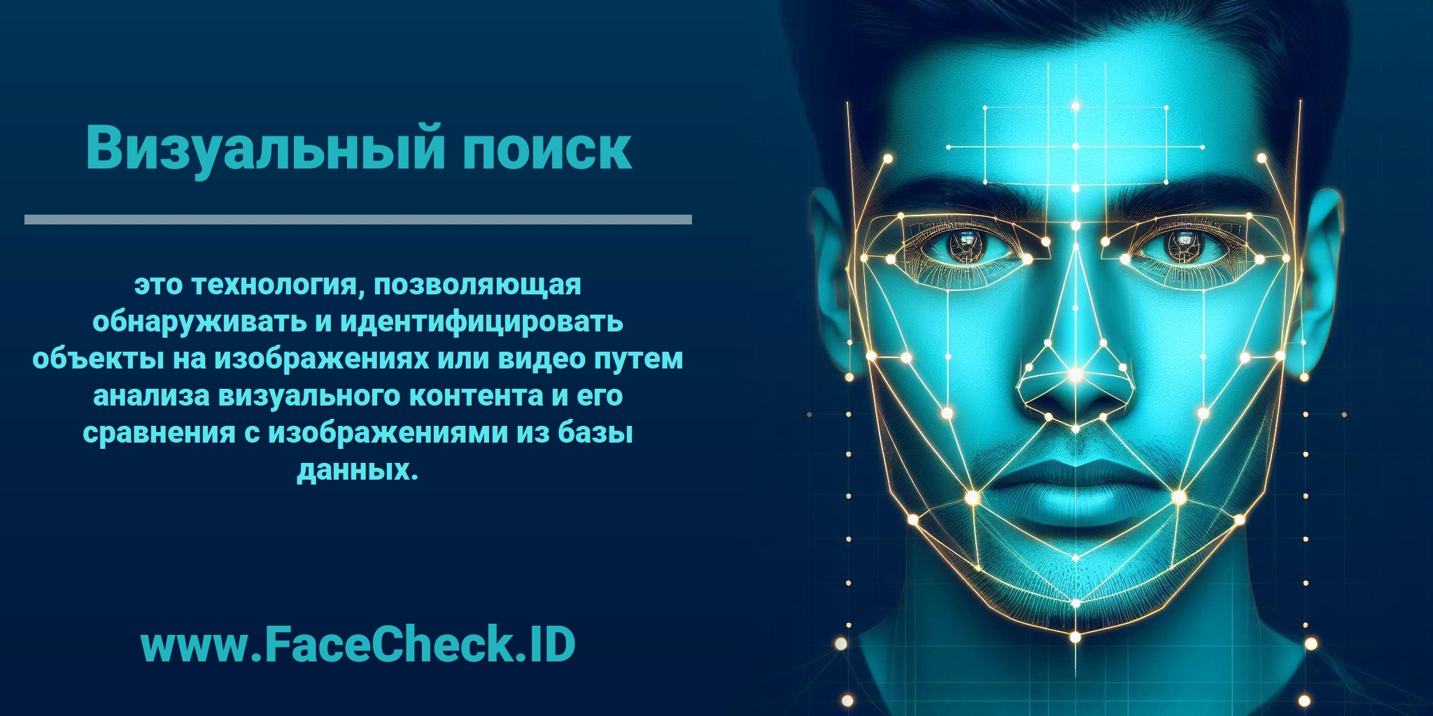 <b>Визуальный поиск</b> это технология, позволяющая обнаруживать и идентифицировать объекты на изображениях или видео путем анализа визуального контента и его сравнения с изображениями из базы данных.