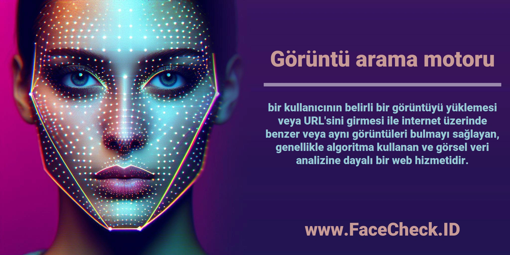 <b>Görüntü arama motoru</b> bir kullanıcının belirli bir görüntüyü yüklemesi veya URL'sini girmesi ile internet üzerinde benzer veya aynı görüntüleri bulmayı sağlayan, genellikle algoritma kullanan ve görsel veri analizine dayalı bir web hizmetidir.