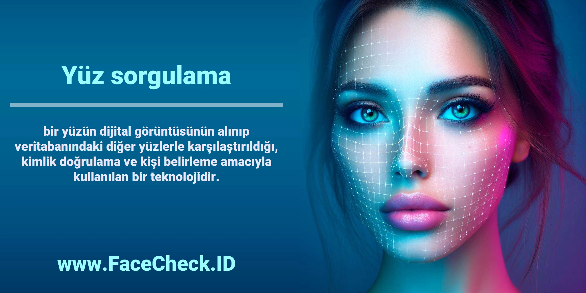 <b>Yüz sorgulama</b> bir yüzün dijital görüntüsünün alınıp veritabanındaki diğer yüzlerle karşılaştırıldığı, kimlik doğrulama ve kişi belirleme amacıyla kullanılan bir teknolojidir.