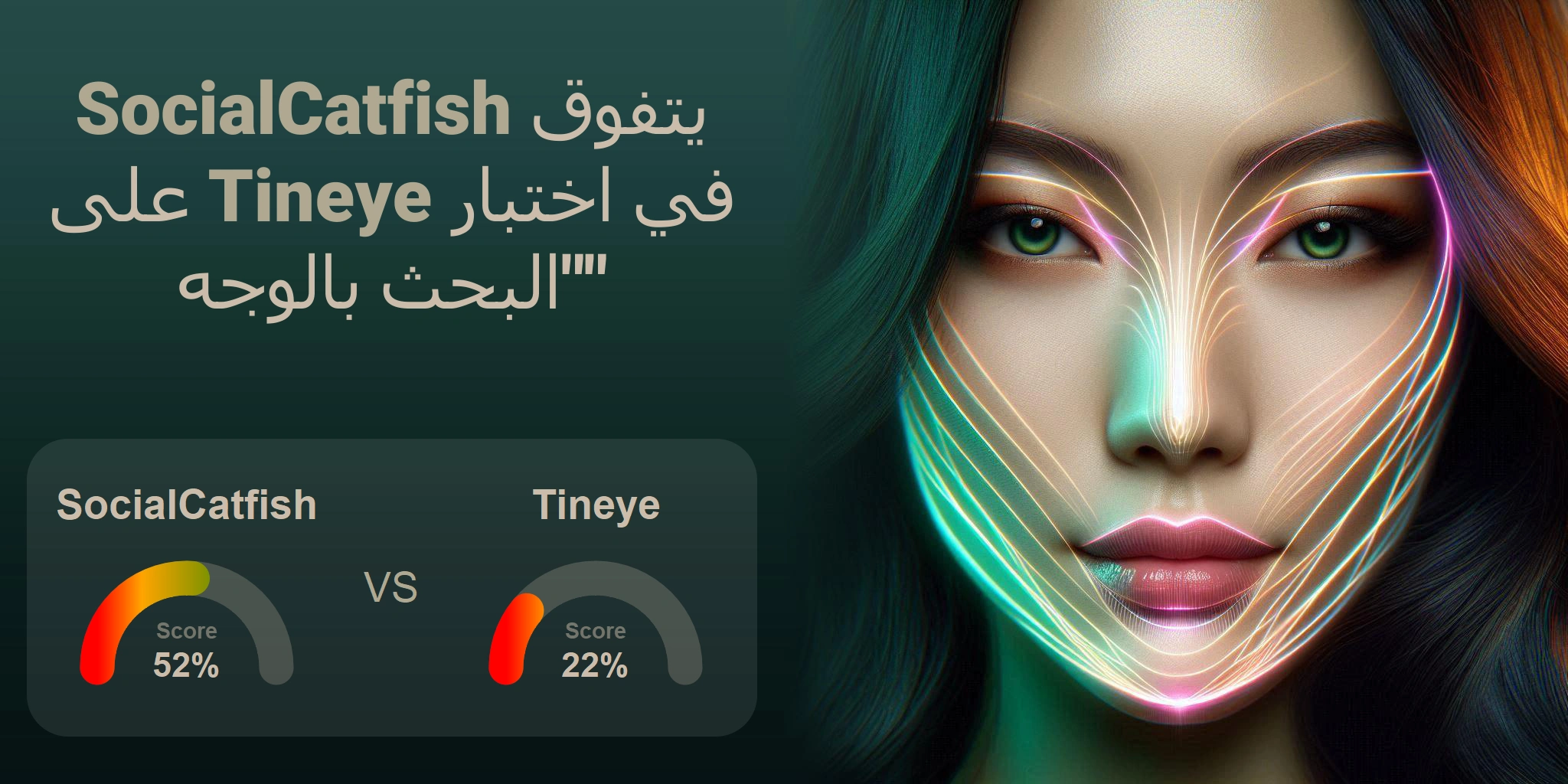 ما هو الأفضل للبحث بالوجه: <br>Tineye أو SocialCatfish؟
