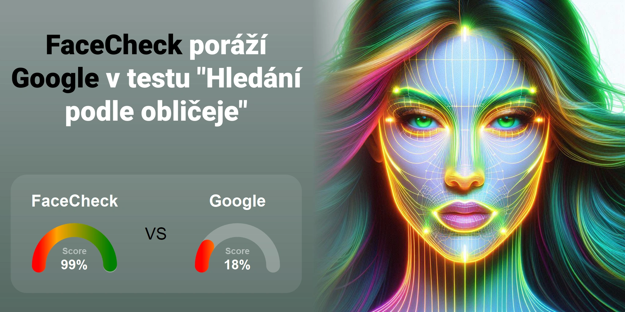 Který je lepší pro vyhledávání obličejů: <br>FaceCheck nebo Google?