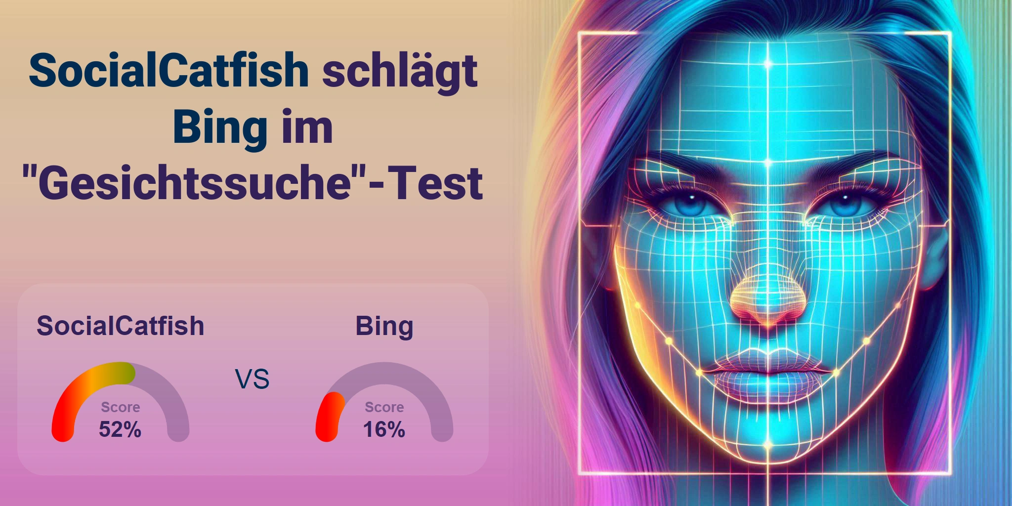 Welcher ist besser für die Gesichtssuche: <br>Bing oder SocialCatfish?