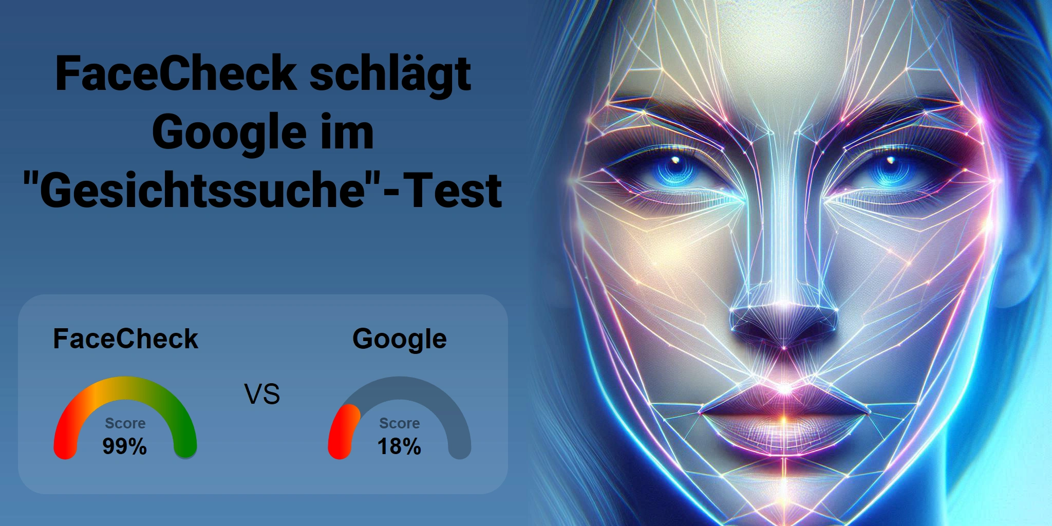 Welcher ist besser für die Gesichtssuche: <br>FaceCheck oder Google?