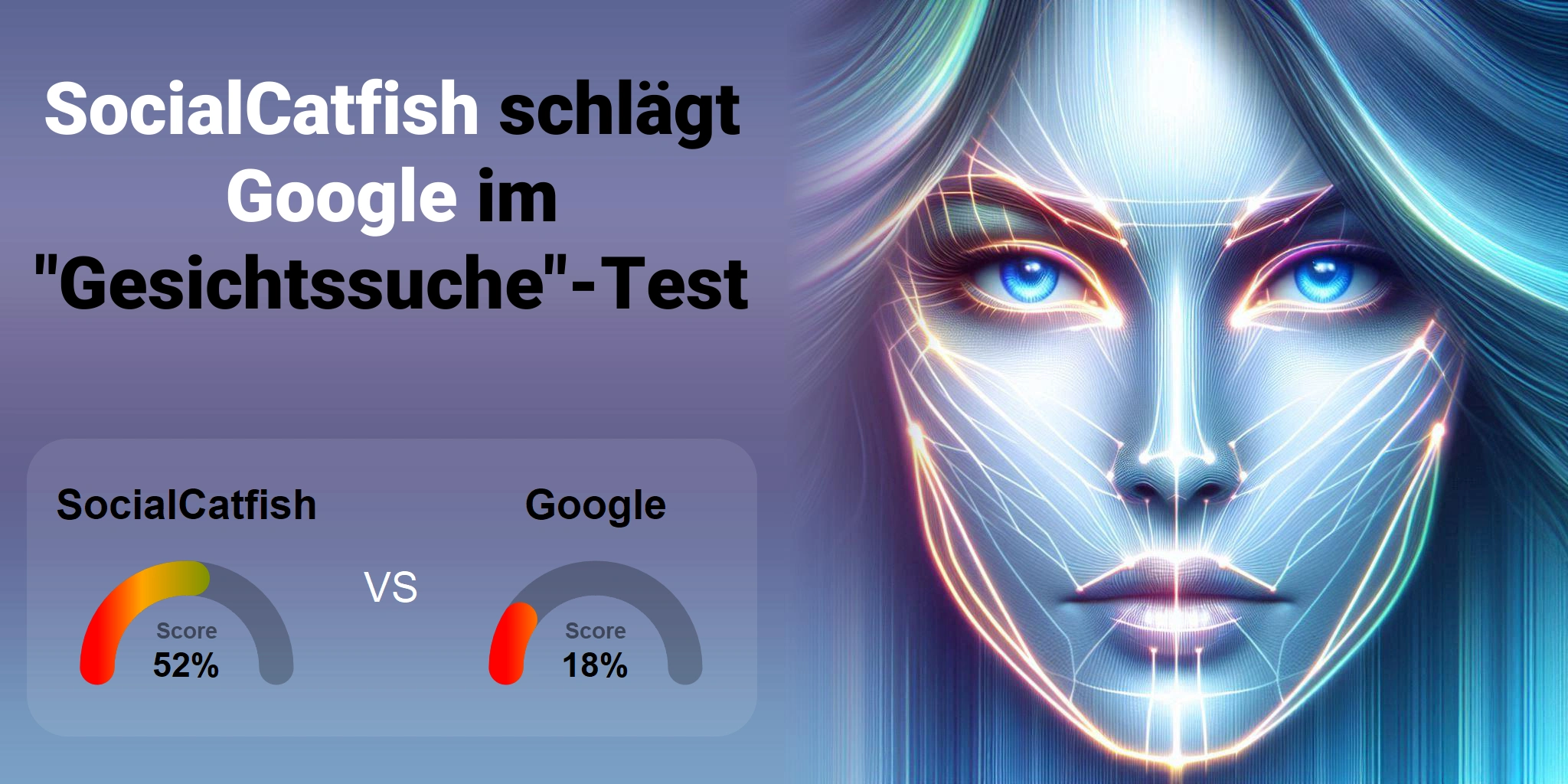 Welcher ist besser für die Gesichtssuche: <br>Google oder SocialCatfish?