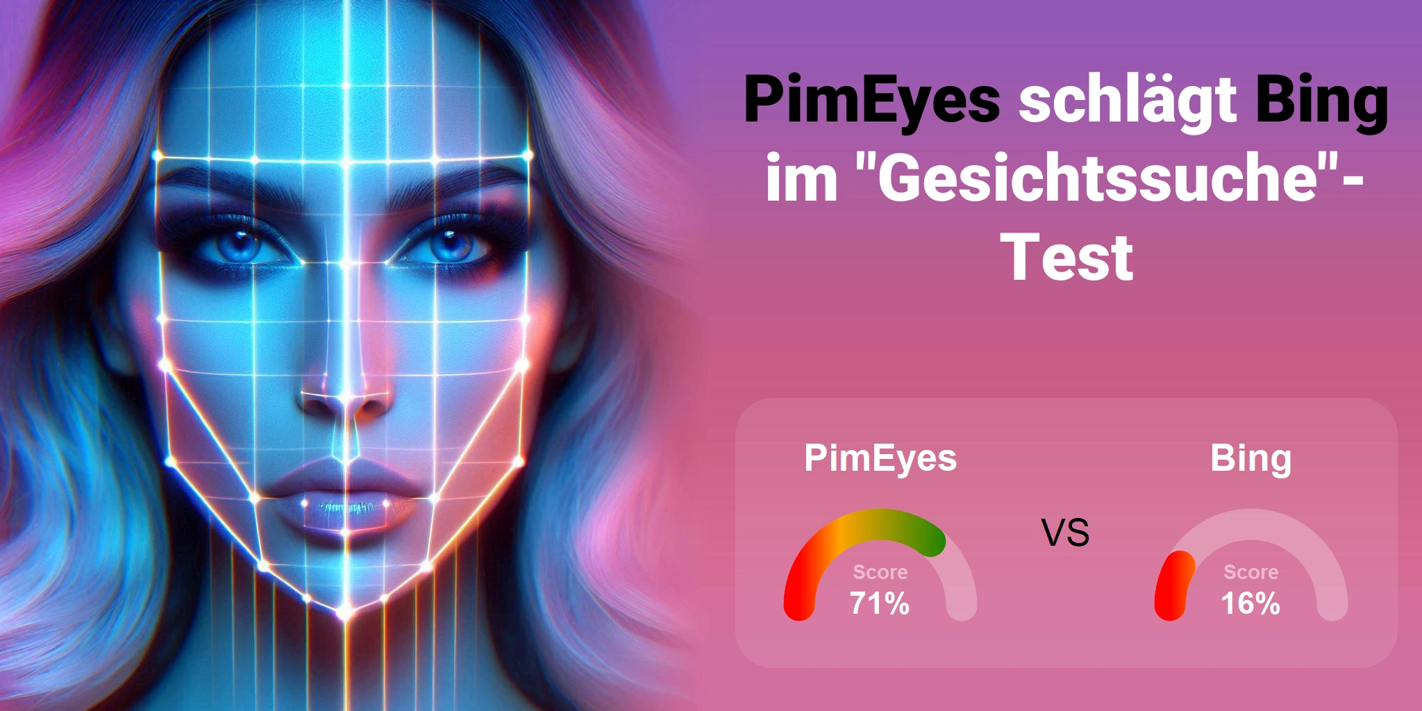 Welcher ist besser für die Gesichtssuche: <br>PimEyes oder Bing?