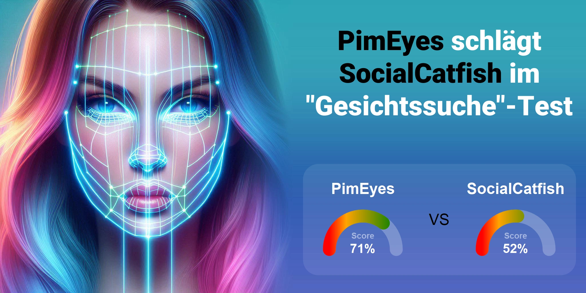 Welcher ist besser für die Gesichtssuche: <br>PimEyes oder SocialCatfish?