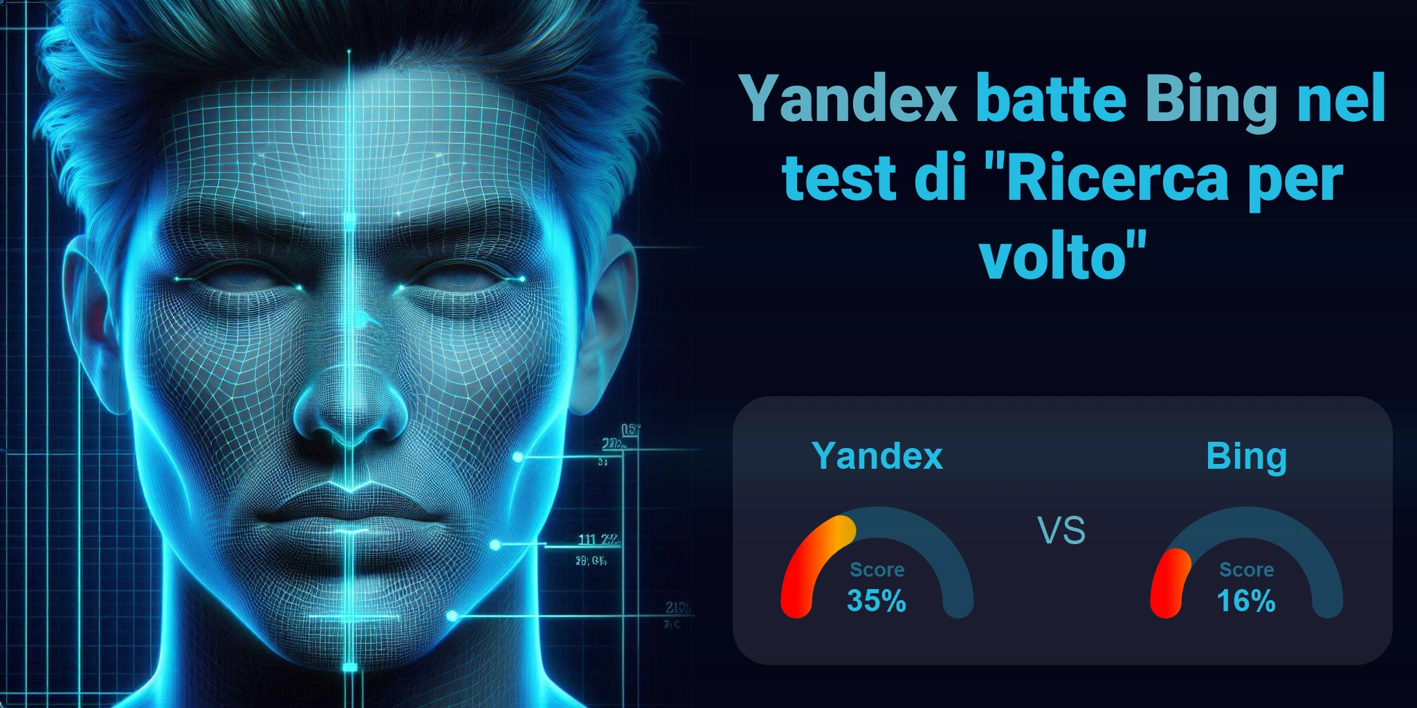 Qual è migliore per la ricerca di volti: <br>Bing o Yandex?