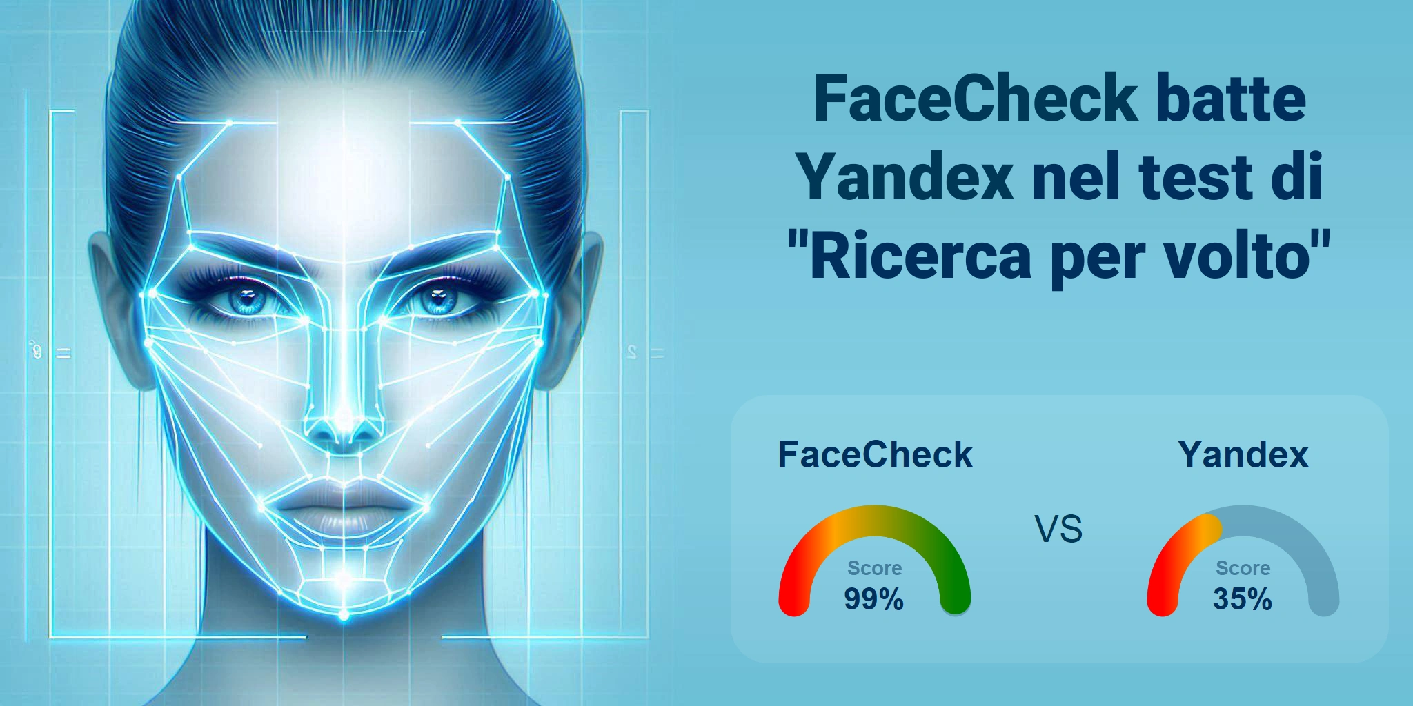 Qual è migliore per la ricerca di volti: <br>FaceCheck o Yandex?