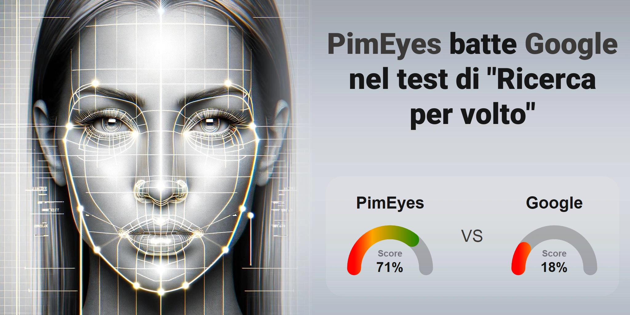 Qual è migliore per la ricerca di volti: <br>PimEyes o Google?