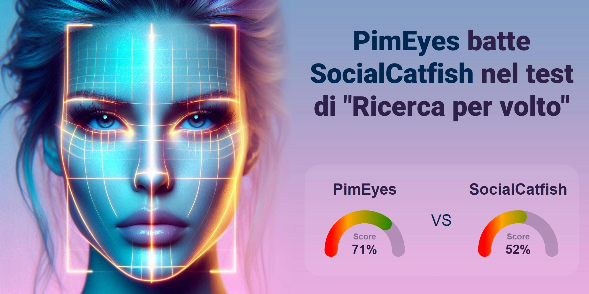 Qual è migliore per la ricerca di volti: <br>PimEyes o SocialCatfish?