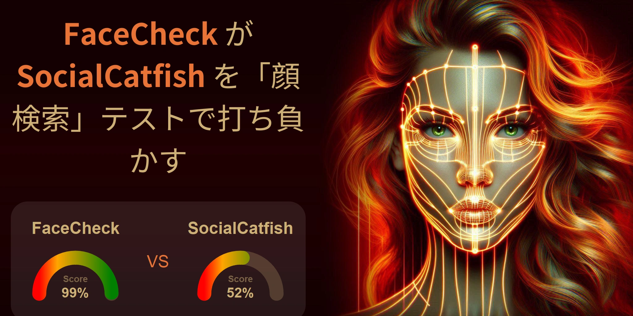 顔検索に最適なのはどちら？：FaceCheck か SocialCatfish?