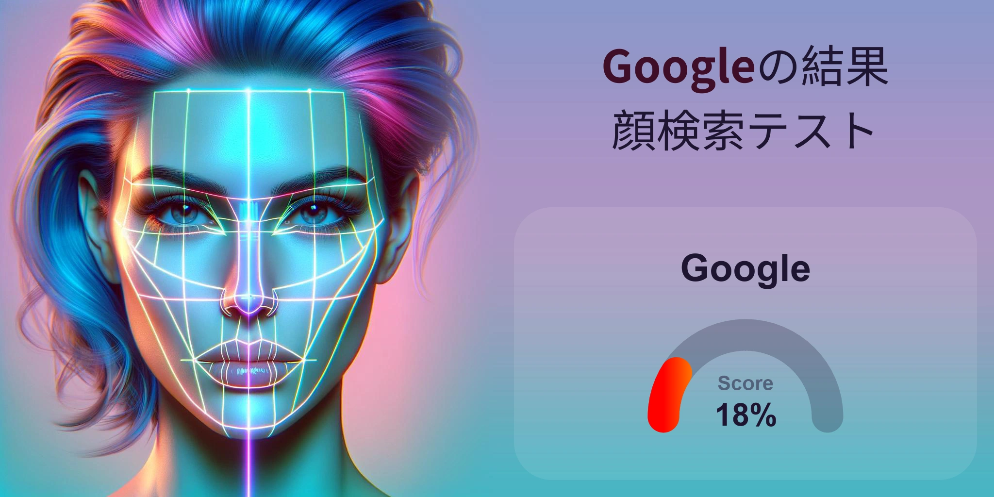 顔検索に最適なのは Google か？