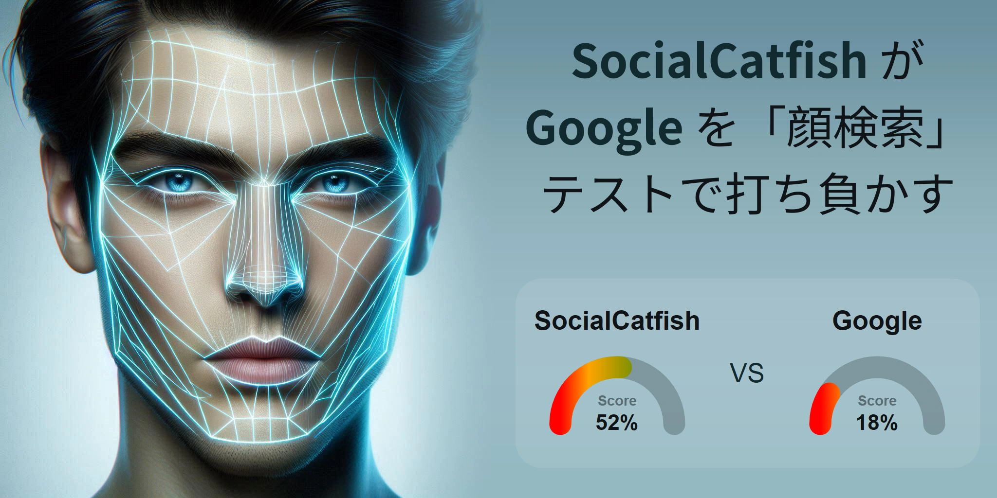 顔検索に最適なのはどちら？：Google か SocialCatfish?