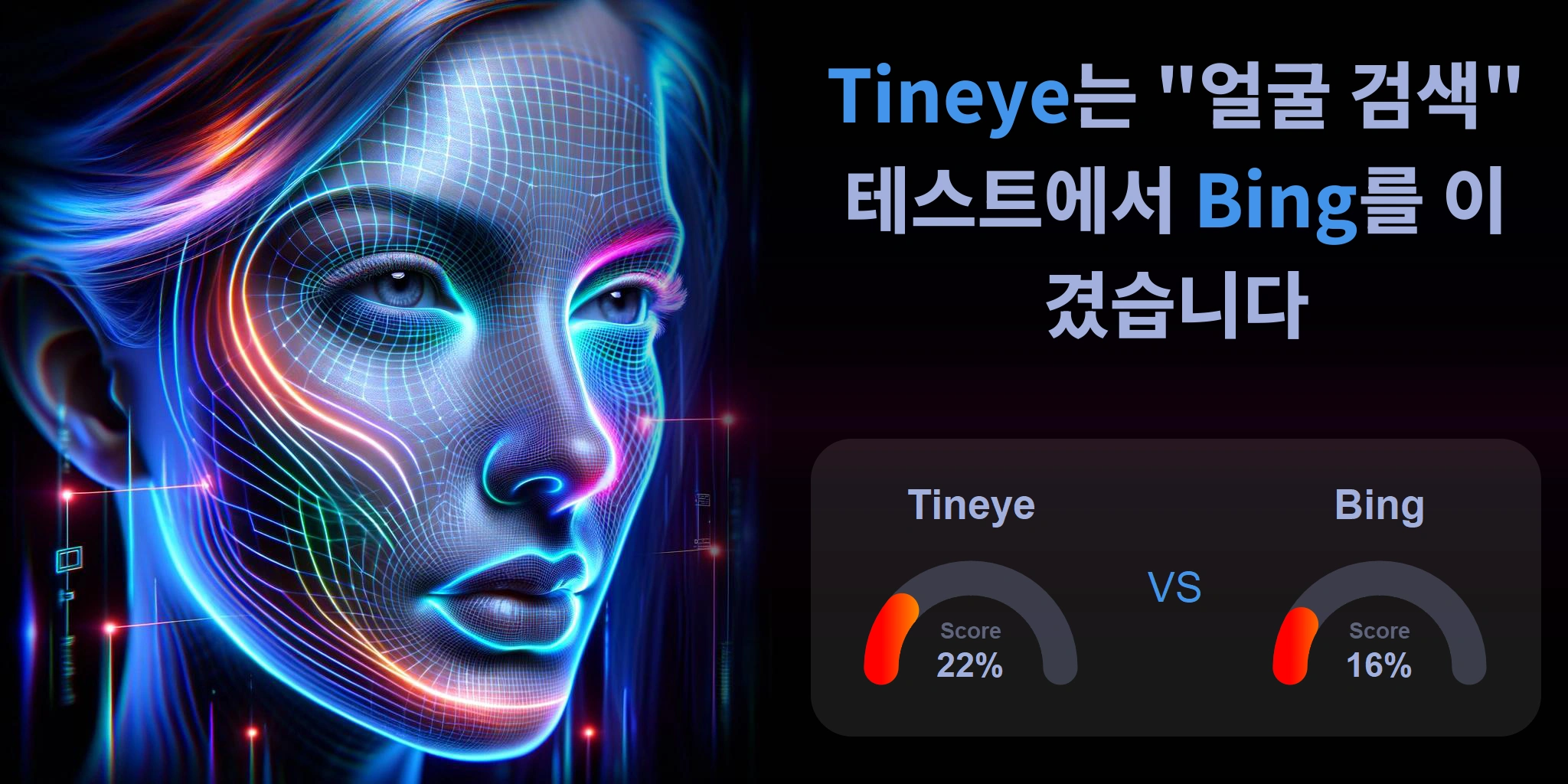 얼굴 검색에 더 좋은 것은 무엇입니까: <br>Tineye 또는 Bing?