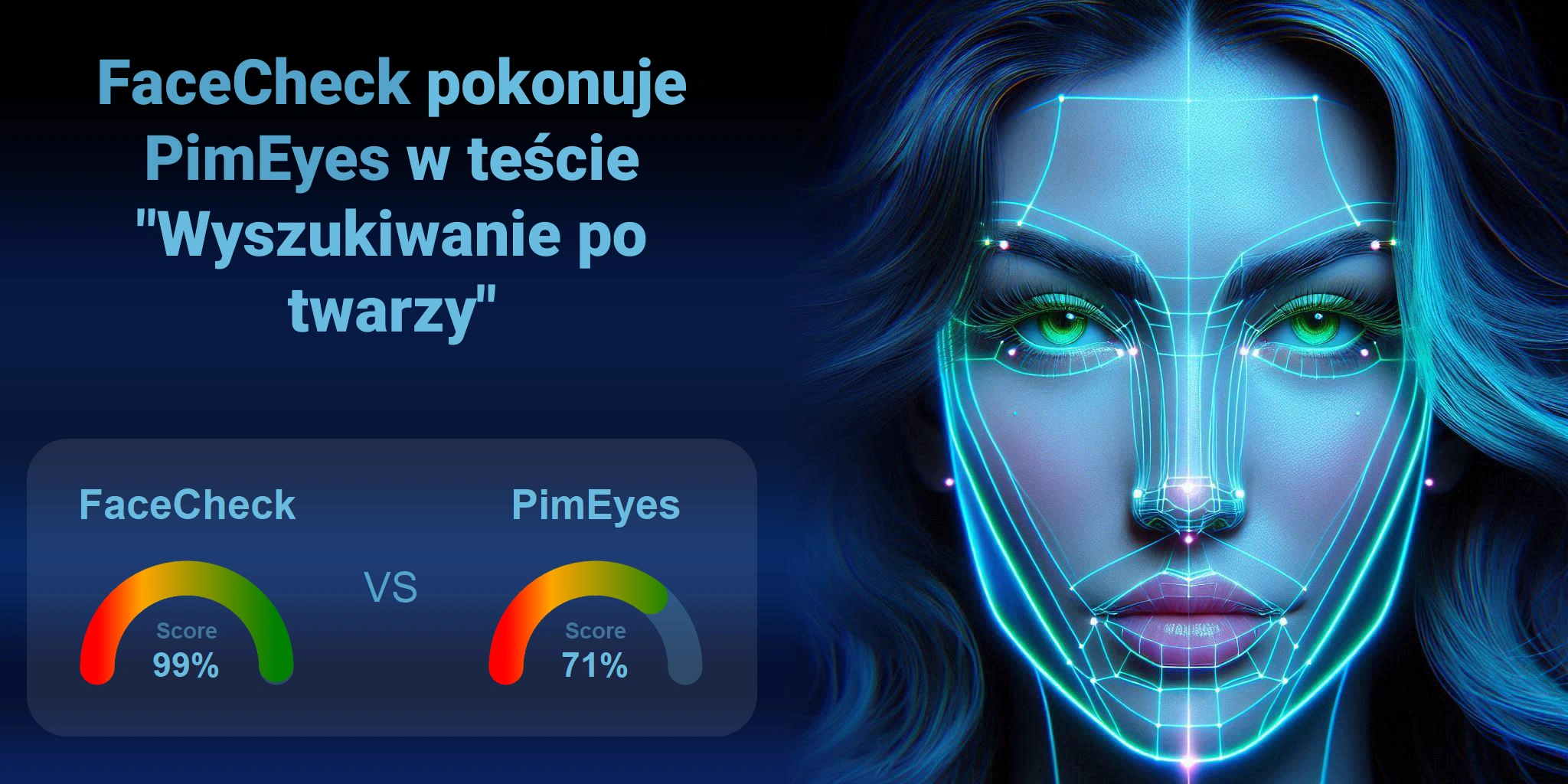 Który jest lepszy do wyszukiwania twarzy: <br>FaceCheck czy PimEyes?