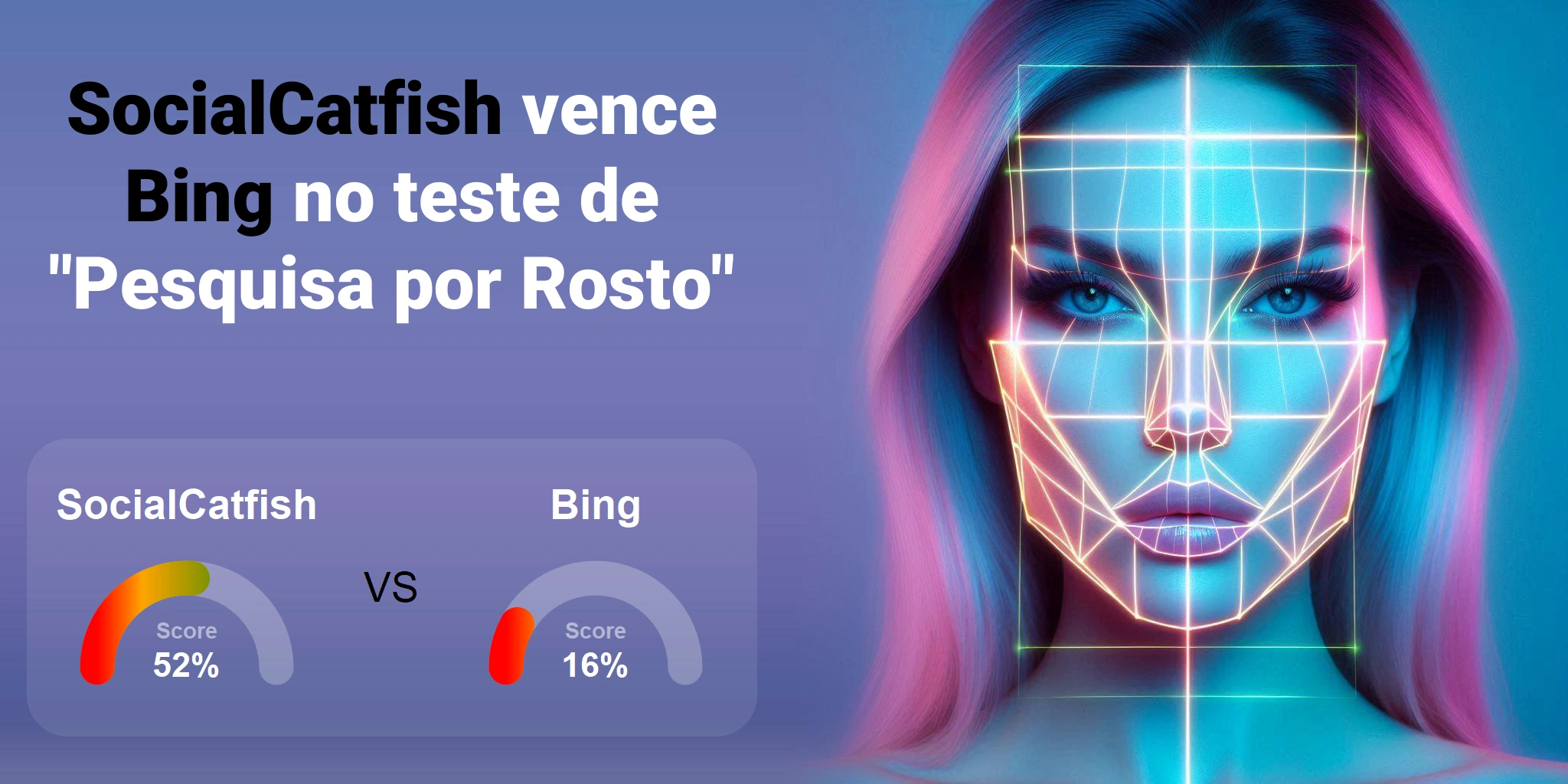 Qual é melhor para busca de rostos: <br>Bing ou SocialCatfish?