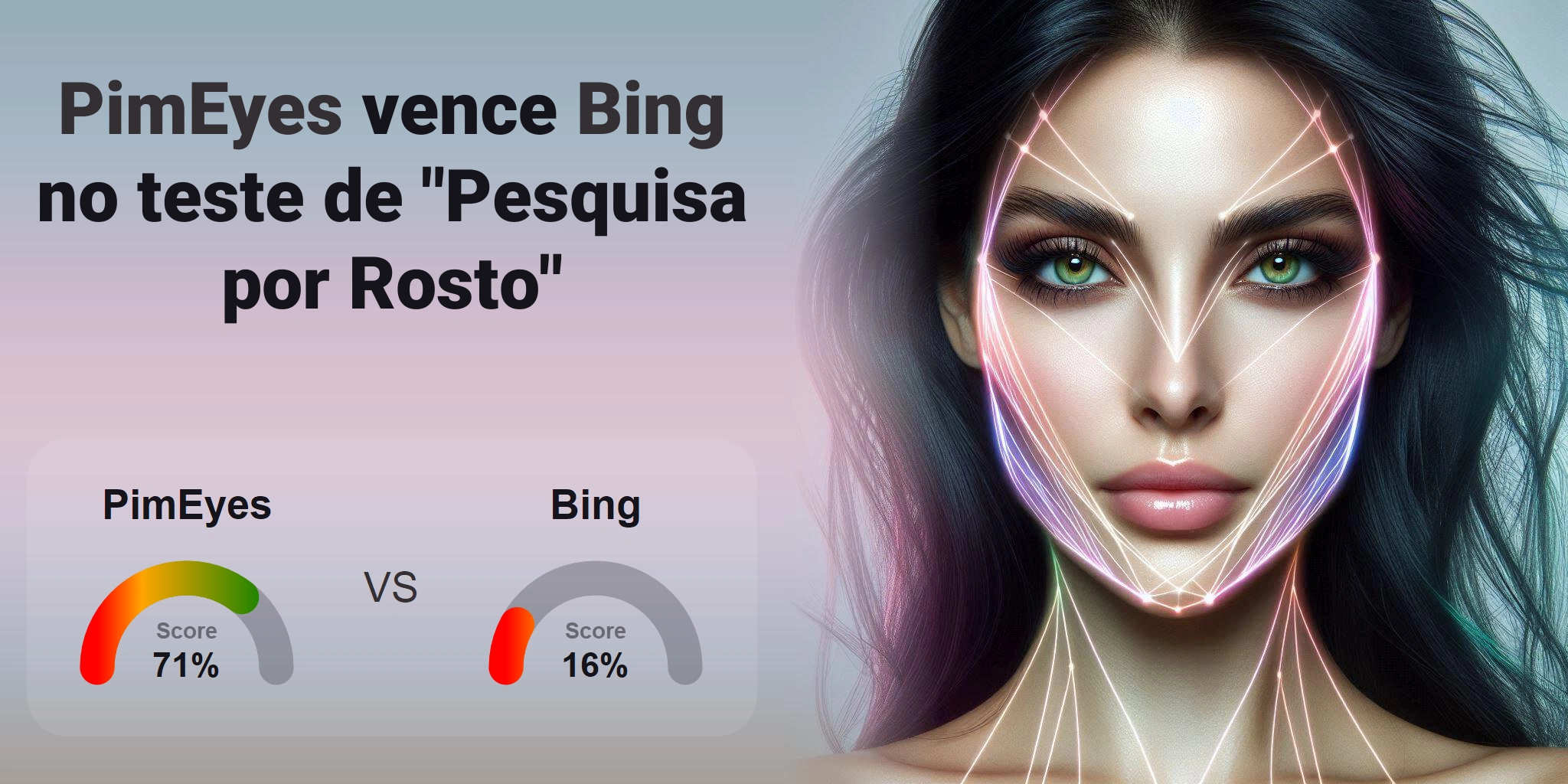 Qual é melhor para busca de rostos: <br>PimEyes ou Bing?