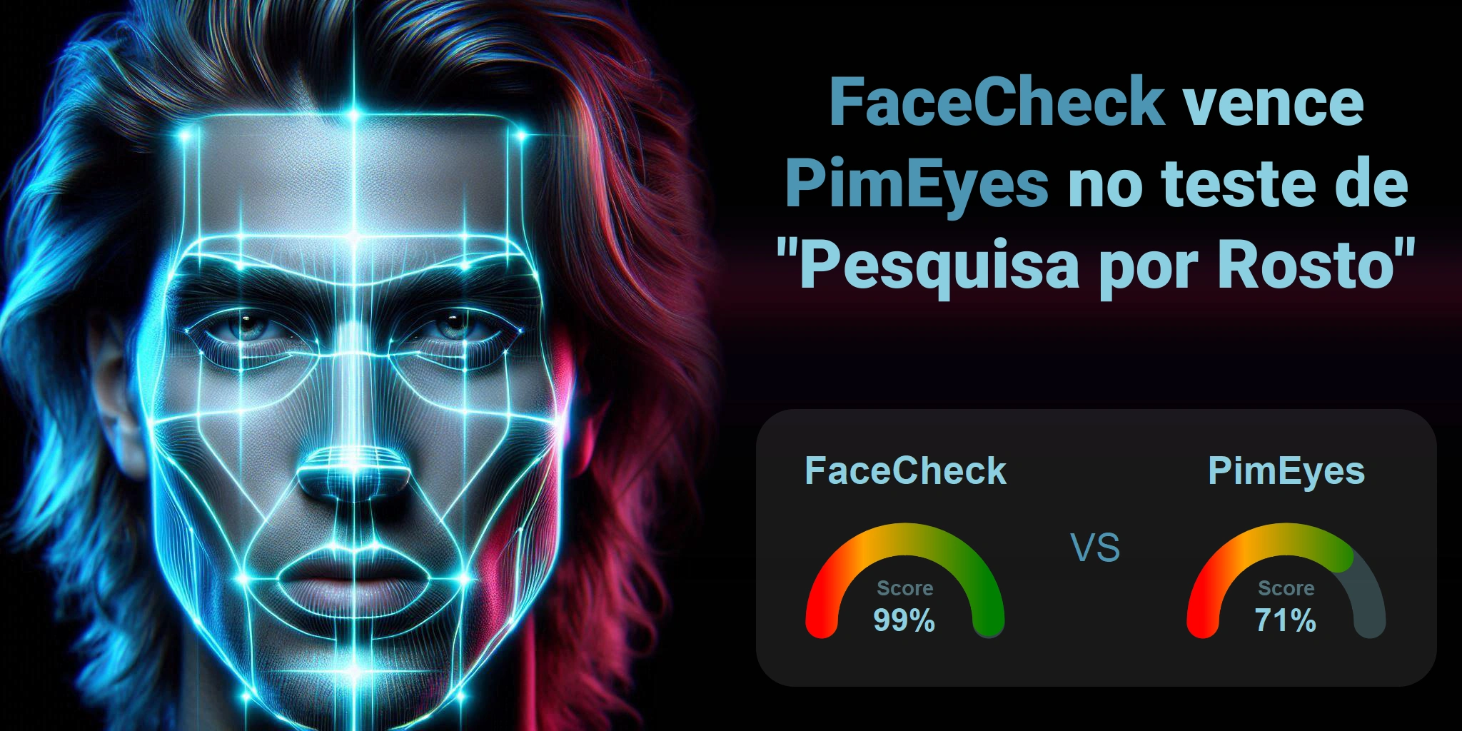 Qual é melhor para busca de rostos: <br>PimEyes ou FaceCheck?