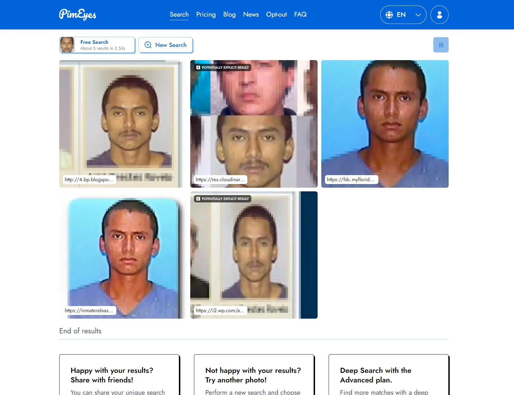 Test result: 5 Points